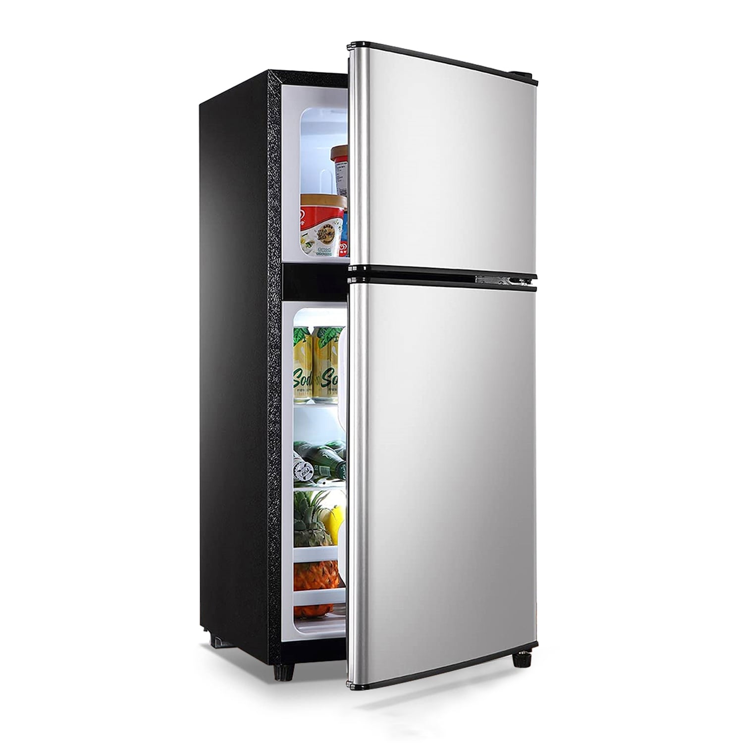 Jeremy Cass 3.5-cu ft with Freezer ( Silver ) ENERGY STAR