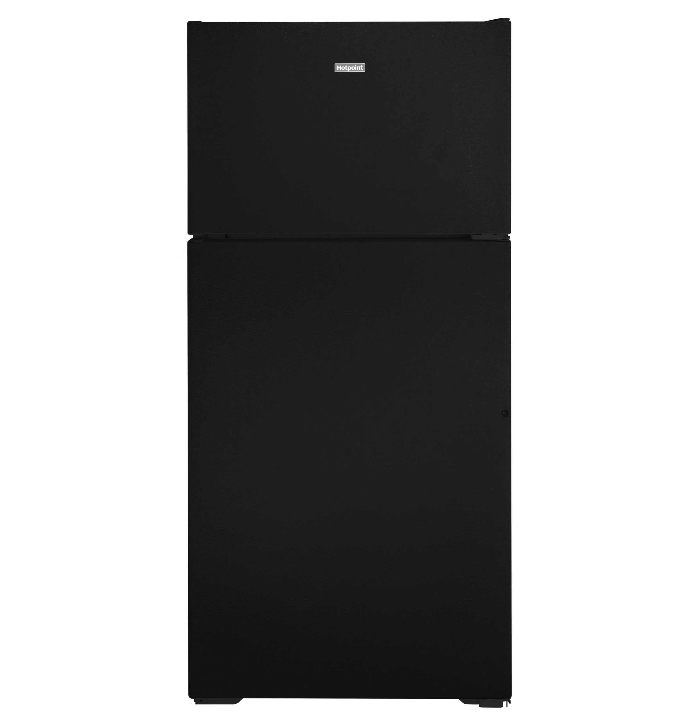 Hotpoint 15.6-cu ft Top-Freezer Refrigerator ( Black )